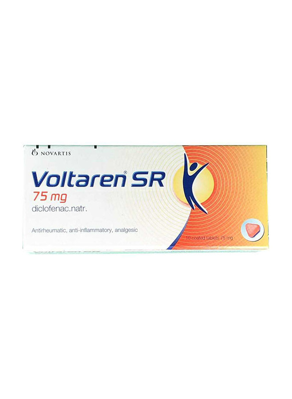 

Novartis Voltaren SR 75mg, 10 Tablets