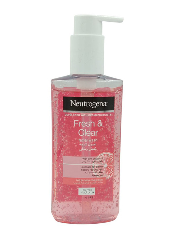 

Neutrogena Oil Free Fresh and Clear Facial Wash, 200ml