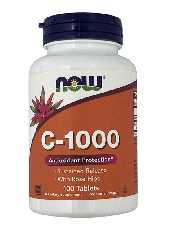 

Now Vitamin C-1000 Dietary Supplement, 100 Tablets