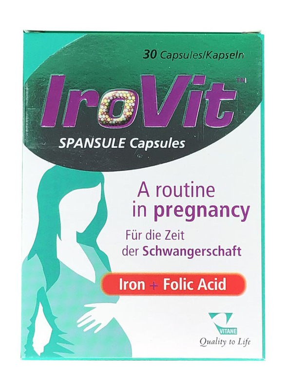 

Vitane Irovit, 30 Capsules