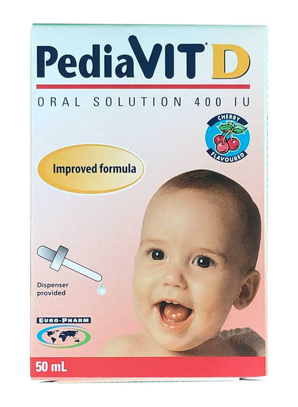 

Euro-Pharma Pediavit D Drops Oral Solution 400 IU, 50ml
