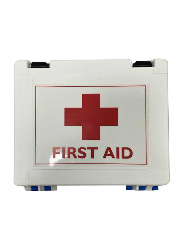 

FS Pharma First Aid Kit, White/Red, Large