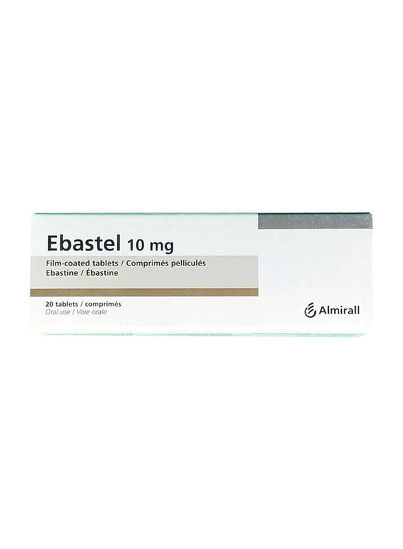 

Almirall Ebastel 10mg, 20 Tablets