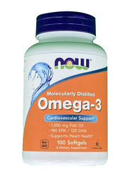 Now Omega 3 Softgels, 100 Softgels