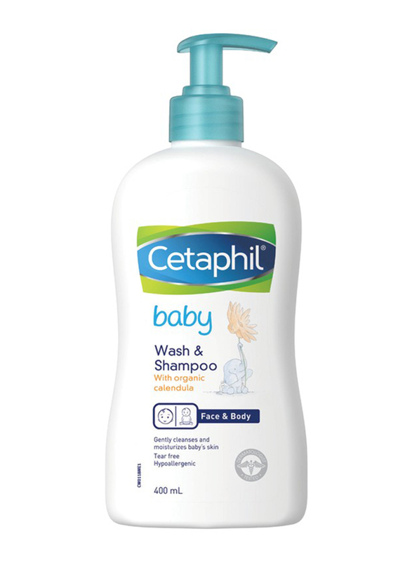 

Cetaphil 400ml Baby Wash and Shampoo with Calendula