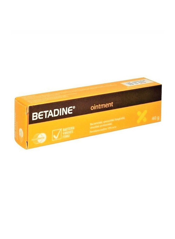 

Betadine 10% Ointment Cream, 40gm