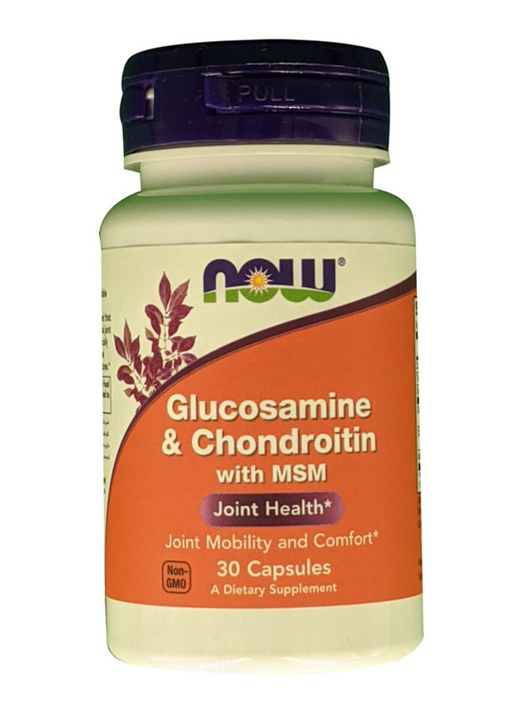 

Now Glucosamine & Chondroitin with MSM Caps, 30 Capsules