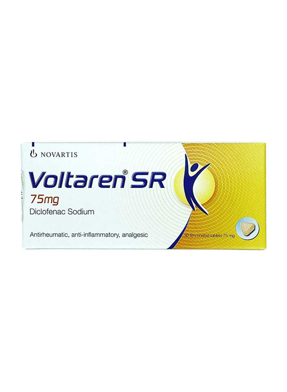 

Novartis Voltaren SR 75mg, 30 Tablets