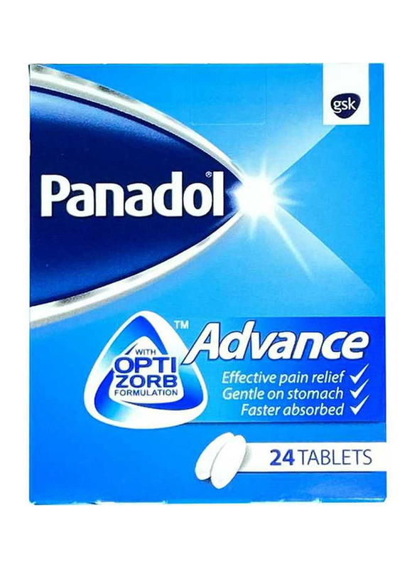 

Panadol Advance 500mg, 24 Tablets