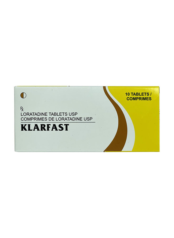 

Cadila Klarfast 10mg Tablets, 10 Tablets