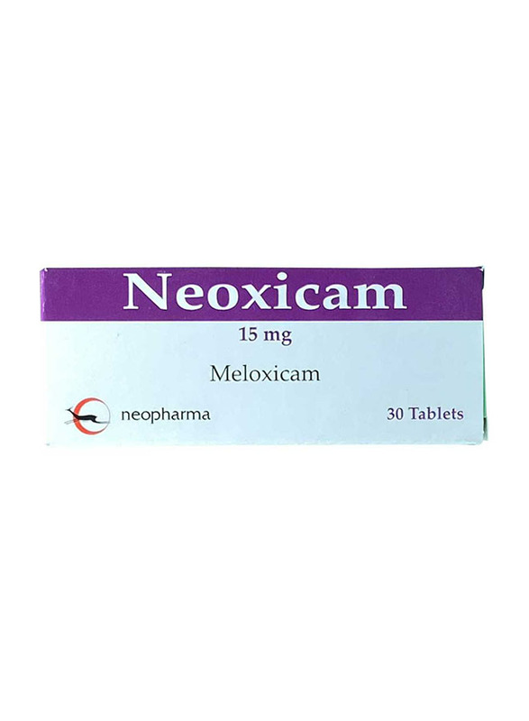

Neopharma Neoxicam Meloxicam, 15mg, 30 Tablets
