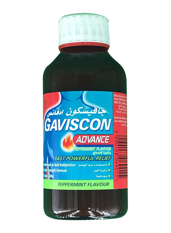 

Reckitt Benckiser Gaviscon Advance Peppermint, 300ml