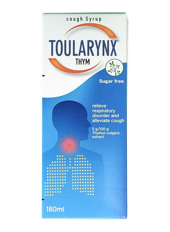 

Toularynx Thym Sugar Free Syrup, 180ml