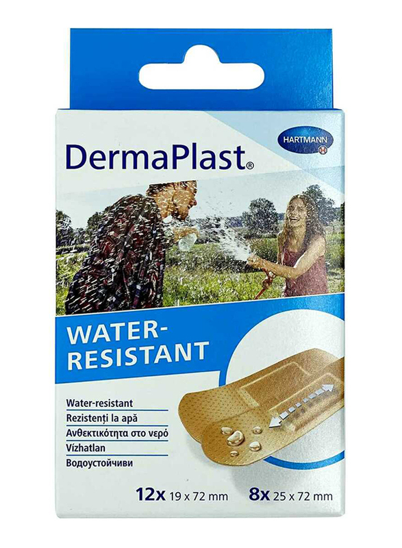 

Hartmann Dermaplast Water Resistant Plaster Assorted, 20 Strips