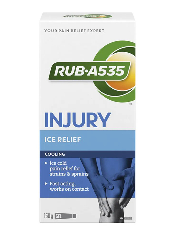 

Rub A535 Injury Ice Relief Gel, 100gm