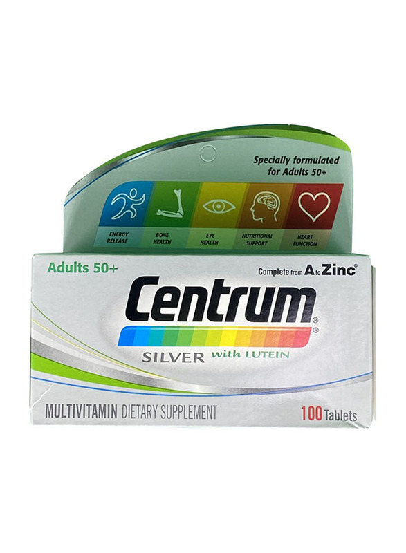 

Pfizer Centrum Silver Dietary Supplement, 100 Tablets