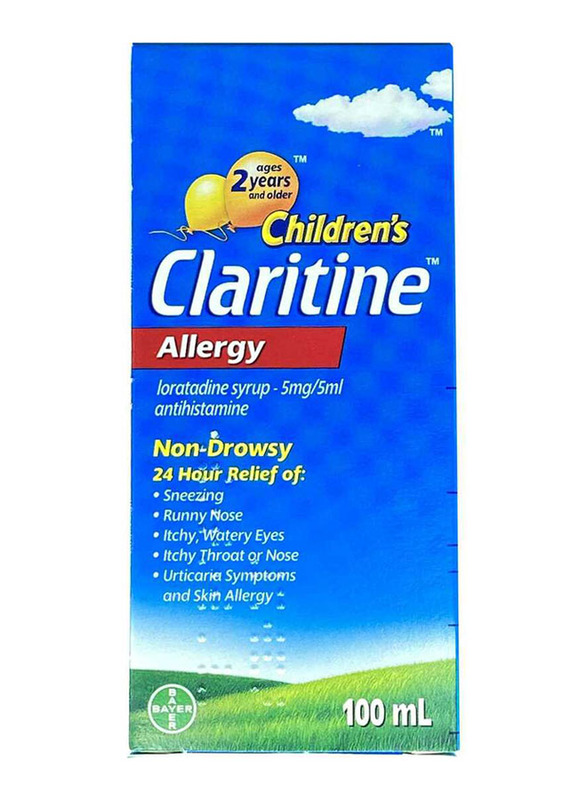 

Bayer Claritine Children's Syrup, 100ml