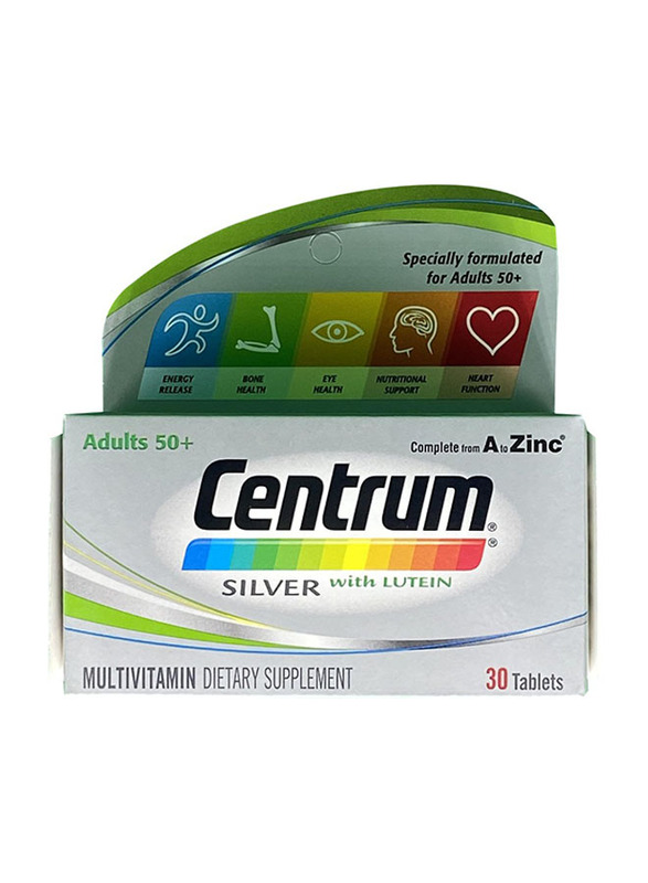 

Pfizer Centrum Silver Dietary Supplement, 30 Tablets