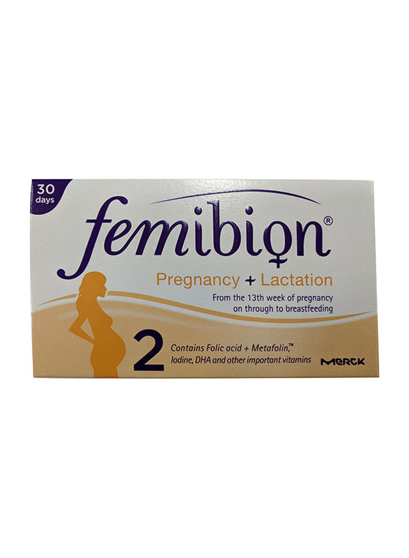 

Femibion 2 Pregnancy Lactation, 30 Tablets