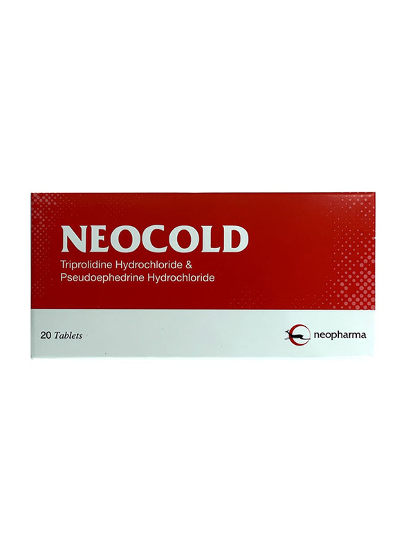 

Neopharma Neocold Tablets, 20 Tablets
