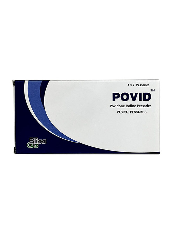 

Bliss GVS Povid Vaginal Pessaries, 7 Pessaries