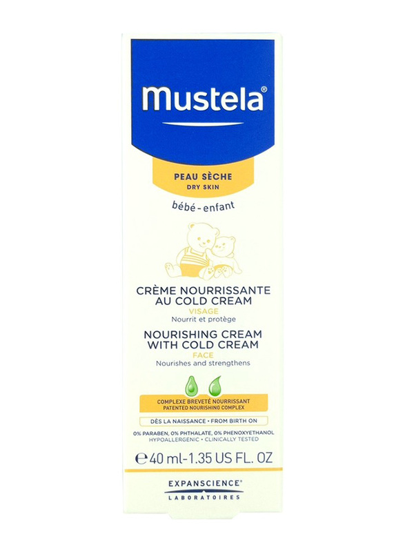 

Mustela 40ml Nourishing Cold Cream for Baby