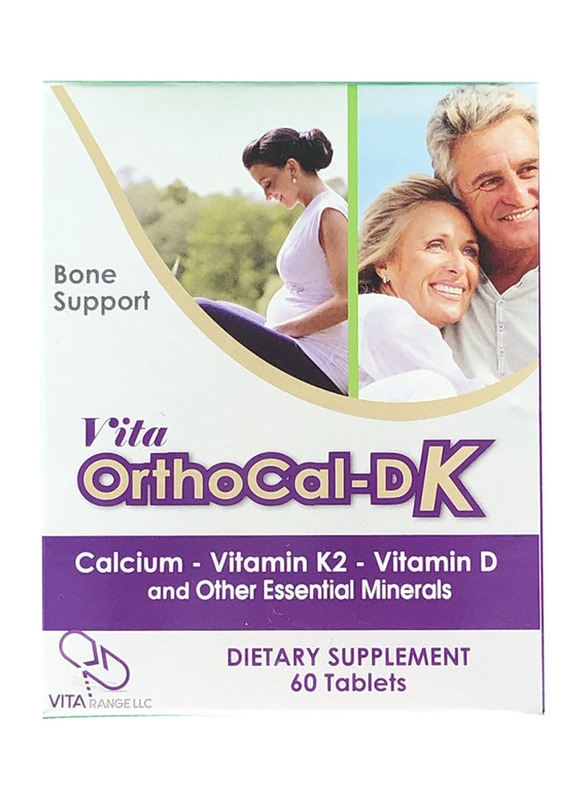 

Vita Range Vita Orthocal DK Dietary Supplement, 60 Tablets