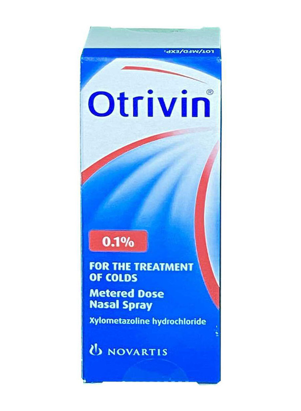 

Otrivin 0.1% Adult Nasal Spray, 10ml