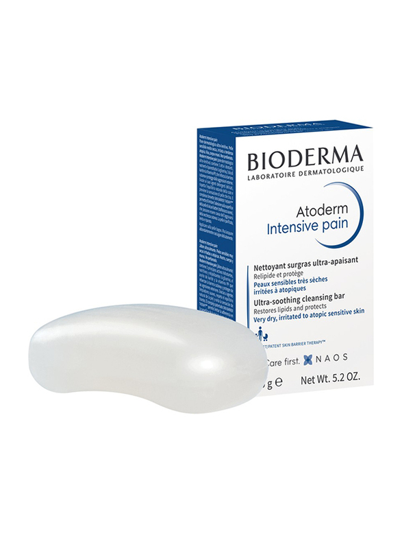 

Bioderma Atoderm Intensive Pain Ultra-Soothing Cleansing Bar, 150gm