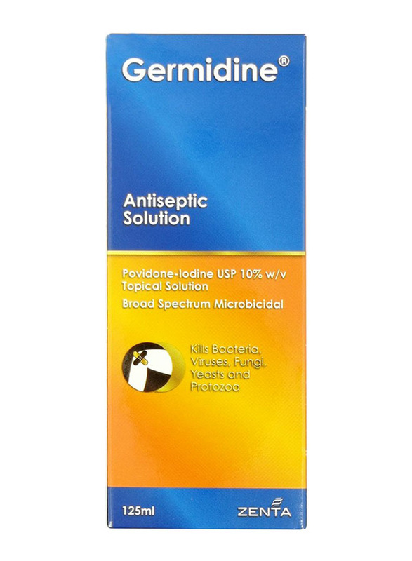 

Zenta Germidine Antiseptic Solution, 125ml