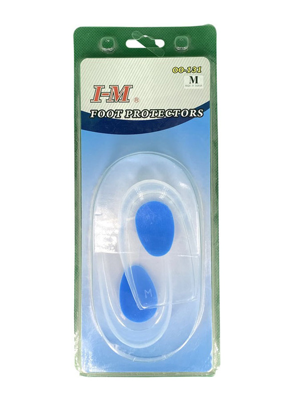 

I-M Silicone Heel Cup, Medium, Clear