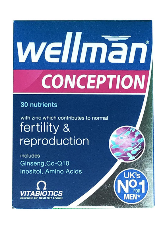 

Vitabiotics Wellman Conception Tablets, 30 Tablets