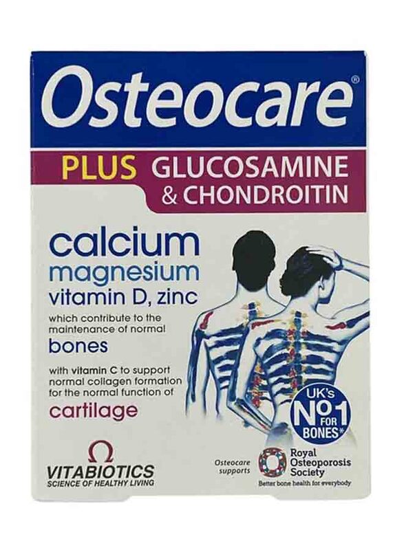 

Vitabiotics Osteocare Plus Glucosamine Chondroitin Tablets, 60 Tablets