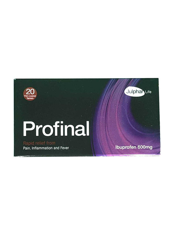 

Julphar Profinal, 600mg, 20 Tablets