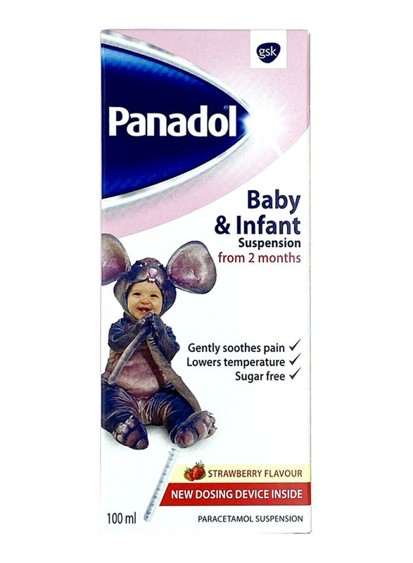 

Panadol Baby And Infant Syrup Suspension, 100ml