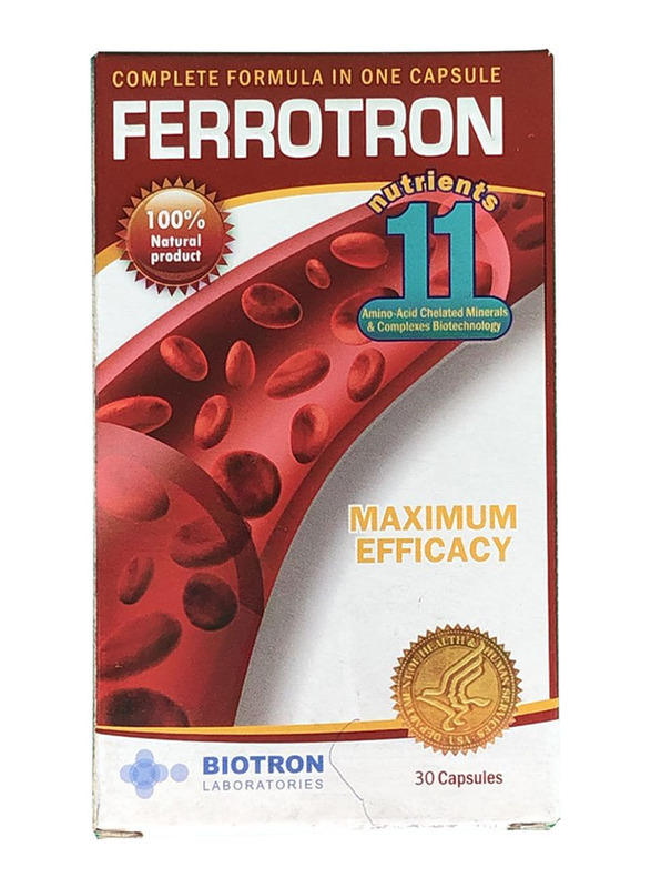 

Biotron Laboratories Ferrotron Capsules, 30 Capsules
