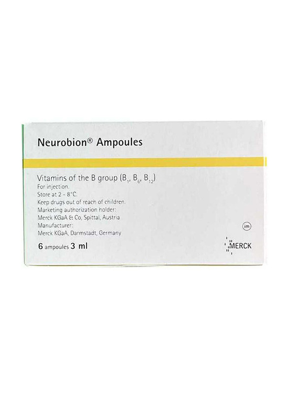 

Merck Neurobion Ampoules, 6 Ampoules