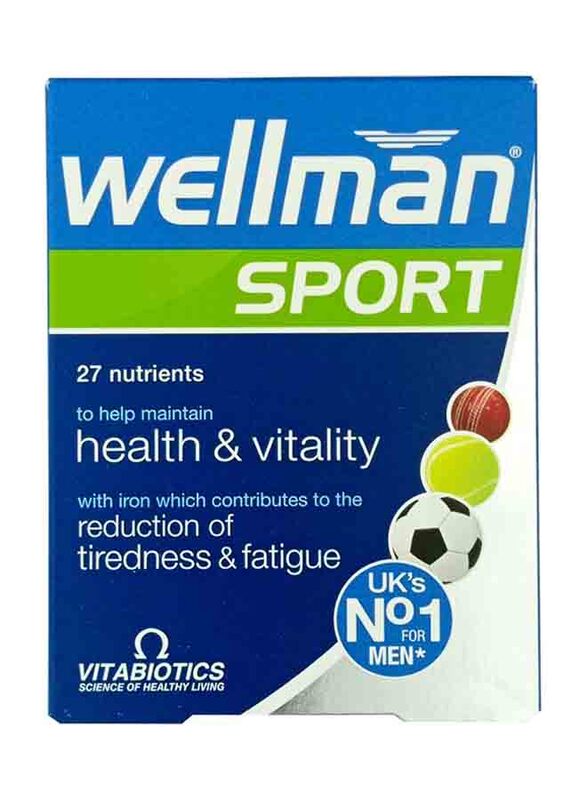 

Vitabiotics Wellman Sport, 30 Tablets