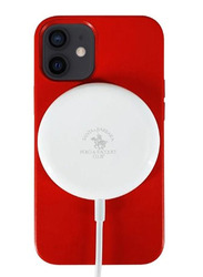 Santa Barbara Polo & Racquet Club 15W Magnet Wireless Mobile Charger, White