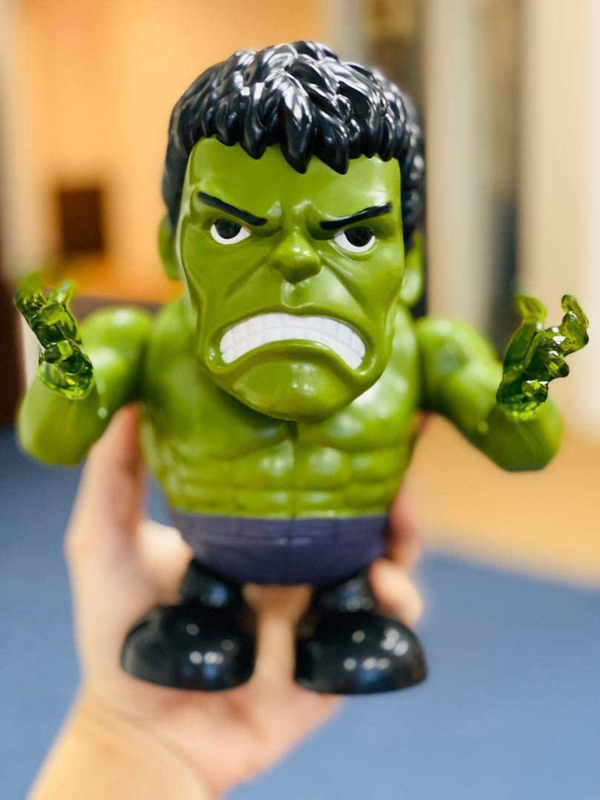 

Generic Incredible Hulk Dancing Electric Toy, Ages 3+, Multicolour