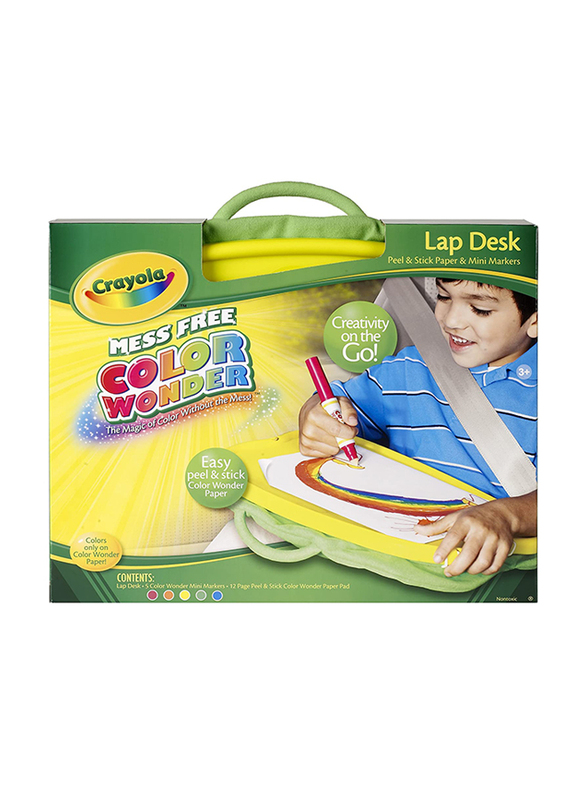 

Crayola Color Wonder Lap Desk, Ages 3+, Multicolour