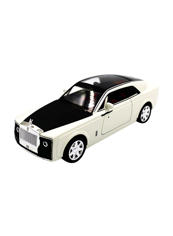 

Generic 1/24 Rolls-Royce PhantomSound & Light Zinc Alloy Pull Back Toy Car, Ages 2+, Multicolour