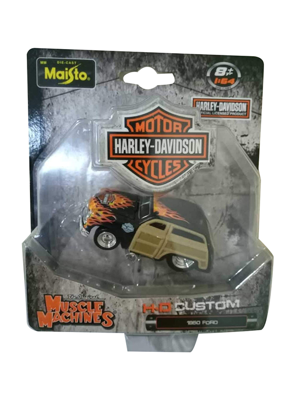 

Maisto 1950 Ford HD Series Die Cast Custom Cars in Blister Pack, Ages 8+, Multicolour