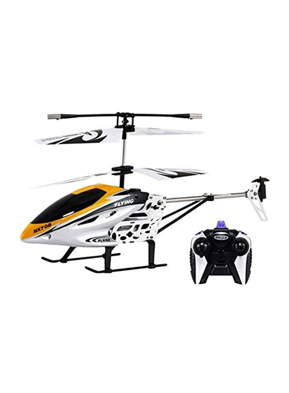 

Madink Vmax HX708 Remote Control Flying Helicopter with Metal Body, Ages 3+, Multicolour