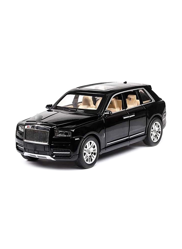 

YBSM 1/24 Rolls-Royce Cullinan SUV Sound Light Pull Back Alloy Model Die Cast Toy Car, Ages 3+, Black