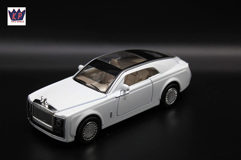 

Generic Rolls-Royce Phantom Model Car, Ages 2+, White