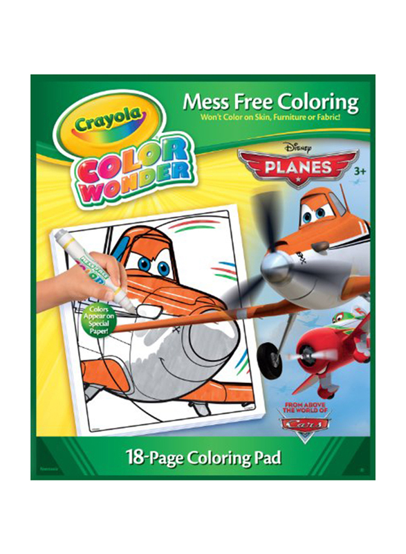 

Crayola Color Wonder Disney Planes Coloring Book and Markers, Multicolour