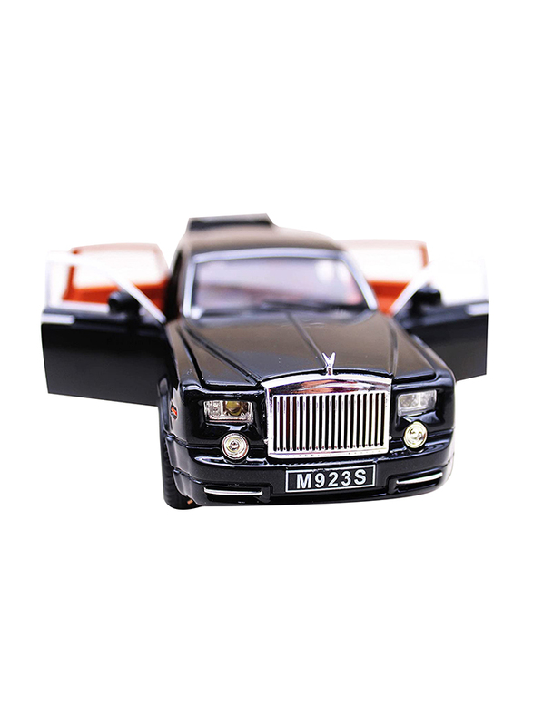 

Generic Rolls-Royce Phantom Diecast Sound & Light & Pull Car Model 1:24, Ages 3+, Brown