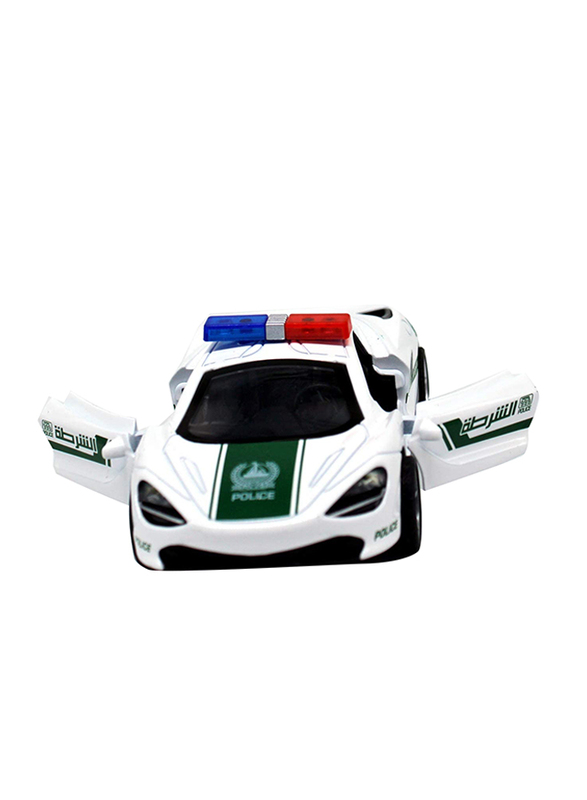 

Generic New Model Police Luxury Pull Back and Go Die Cast Car, Ages 3+, Multicolour