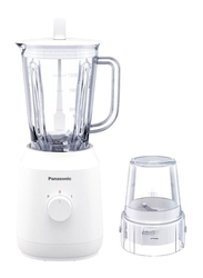 Panasonic Electric Blender with Mill, 400W, MX-EX1021WTZ, White/Clear